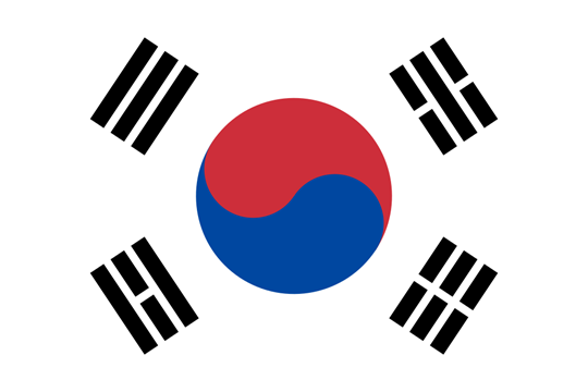 South Korea of flag