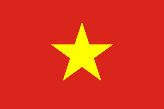 Vietnam of flag