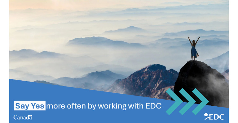 Say yes more often by working with EDC Youtube video