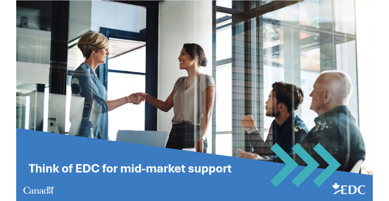 Think of EDC for mid-market support Youtube video