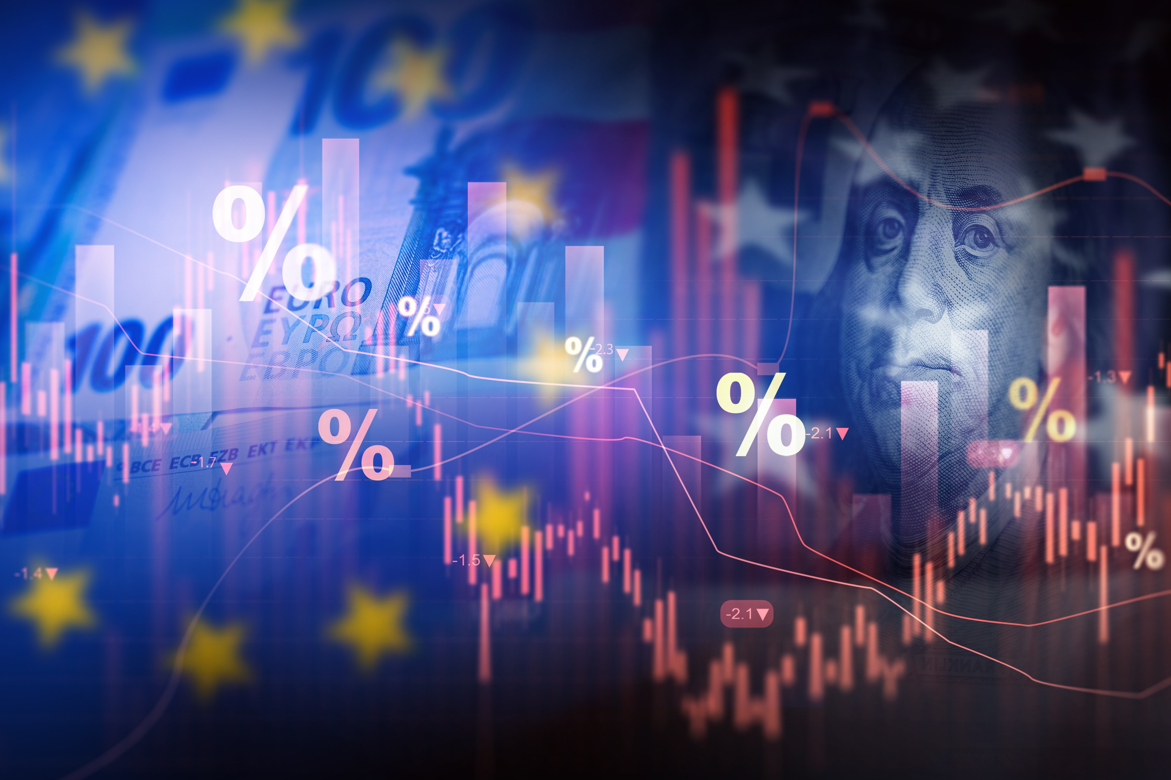 Concept image of U.S. tariffs and trade policies impacting global imports and economic growth