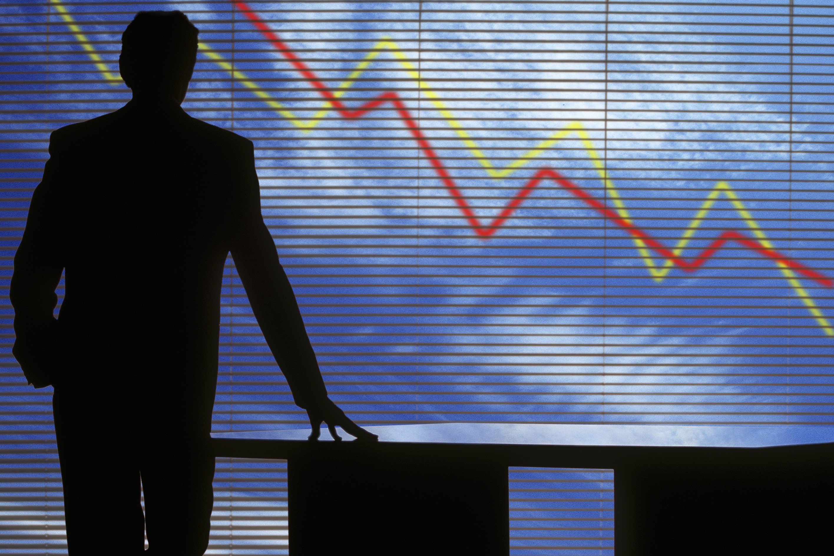Stock market crash concept symbolizing financial crisis, recession, and economic downturn.