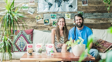 Marie-Josée Richer et Alon Farber, propriétaires de PRANA Biovégétaliens 