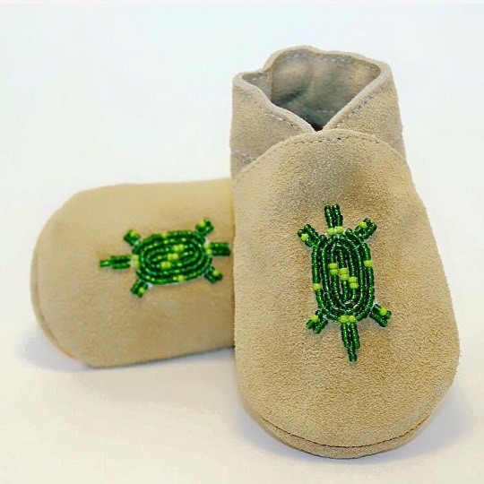 Sunshine's baby moccasins.