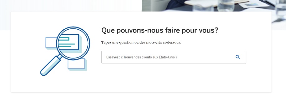 Equipe aide exportation EDC