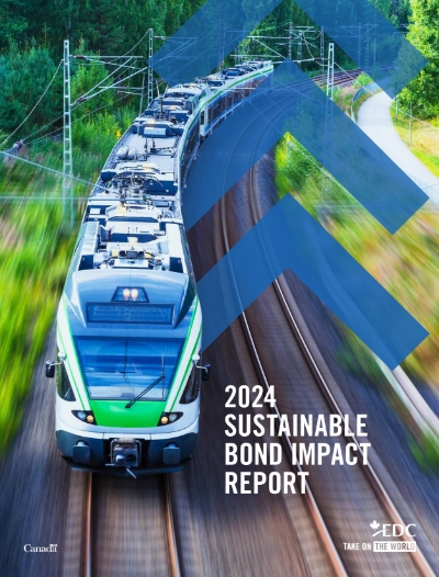 Cover of the 2024 Sustainable Bond Impact Report