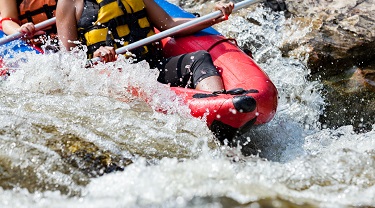 Whitewater rafting